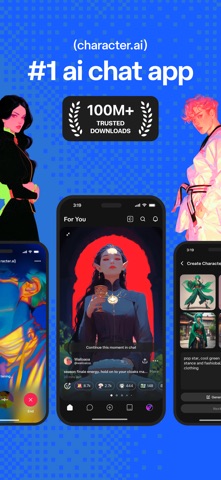 Character.AI App Store screenshot 1
