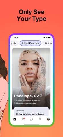 HER App Store screenshot 2