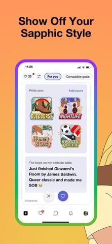 HER App Store screenshot 3