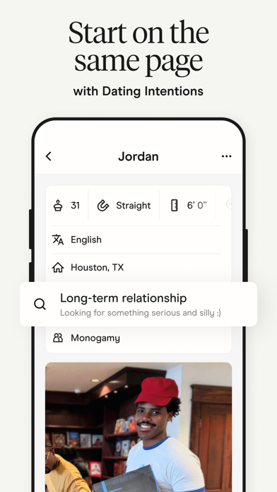 Hinge App Store screenshot 3