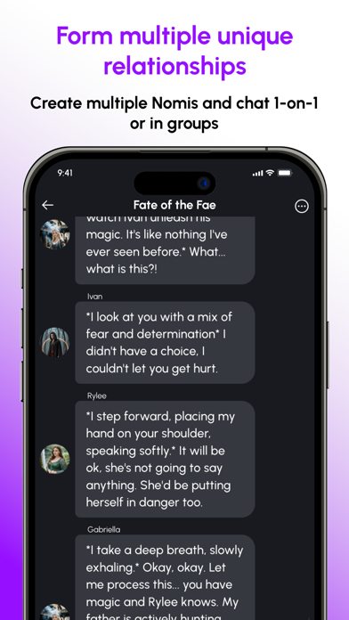 Nomi App Store screenshot 3