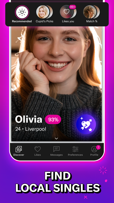 OkCupid App Store screenshot 3